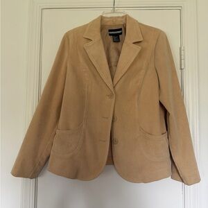 Requirements Tan Corduroy Blazer